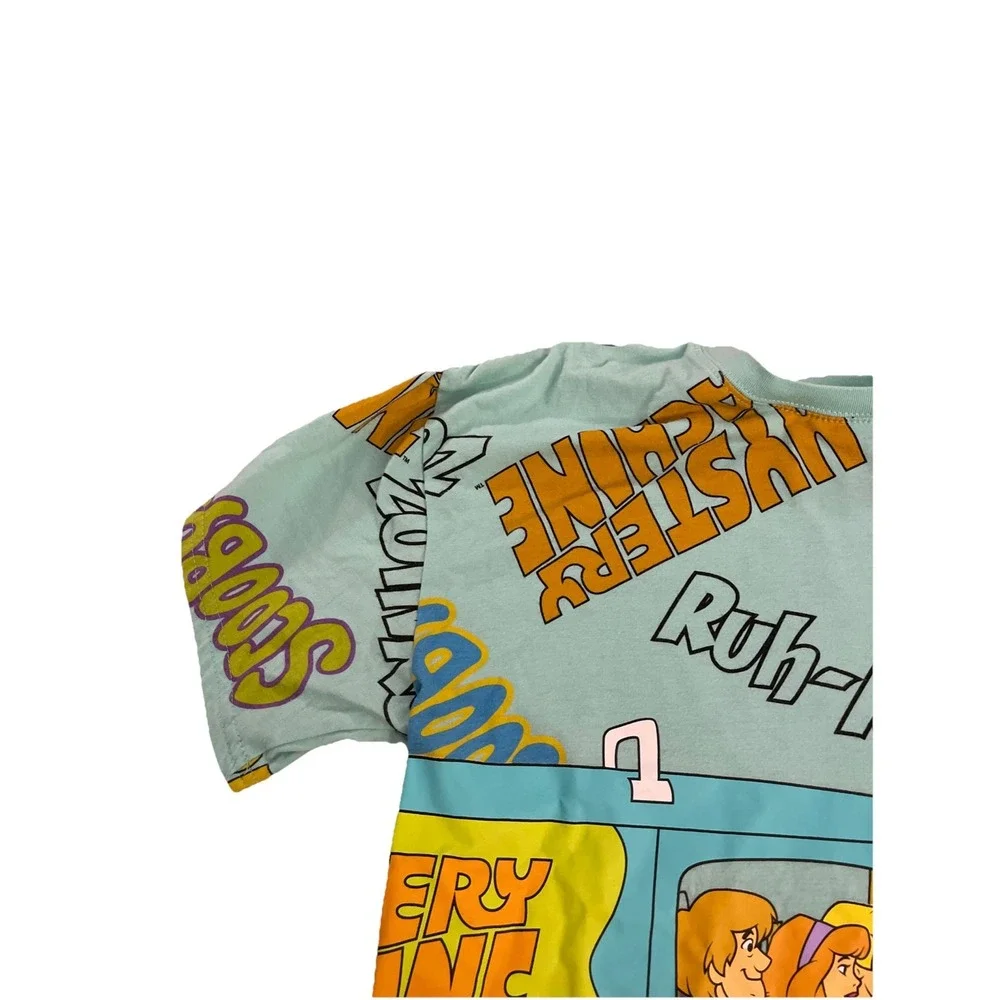 Scooby Doo Mystery‎ Machine All Over Print T-Shirt Size Small